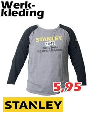 Aanbiedingen Werk- kleding - Stanley - Geldig van 11/03/2023 tot 02/04/2023 bij Itek