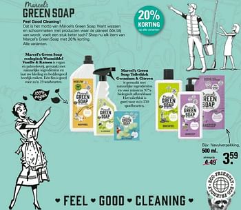 Aanbiedingen Navulverpakking - Marcel's Green Soap - Geldig van 15/03/2023 tot 01/04/2023 bij De Online Drogist
