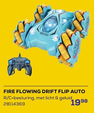 Aanbiedingen Fire flowing drift flip auto - Huismerk - Supra Bazar - Geldig van 21/03/2023 tot 22/04/2023 bij Supra Bazar