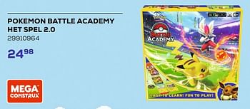 Aanbiedingen Pokemon battle academy het spel 2.0 - Pokemon - Geldig van 21/03/2023 tot 22/04/2023 bij Supra Bazar