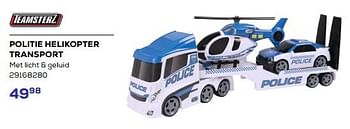 Aanbiedingen Politie helikopter transport - TeamsterZ - Geldig van 21/03/2023 tot 22/04/2023 bij Supra Bazar