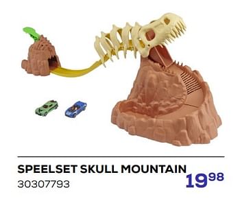 Aanbiedingen Speelset skull mountain - TeamsterZ - Geldig van 21/03/2023 tot 22/04/2023 bij Supra Bazar