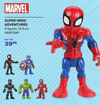 Aanbiedingen Super hero adventures - Marvel - Geldig van 21/03/2023 tot 22/04/2023 bij Supra Bazar
