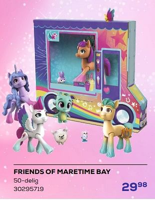 Aanbiedingen Friends of maretime bay - My Little Pony - Geldig van 21/03/2023 tot 22/04/2023 bij Supra Bazar