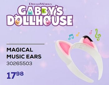 Aanbiedingen Magical music ears - Spin Master - Geldig van 21/03/2023 tot 22/04/2023 bij Supra Bazar