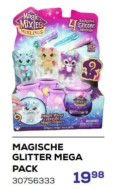 Aanbiedingen Magische glitter mega pack - Magic Mixies - Geldig van 21/03/2023 tot 22/04/2023 bij Supra Bazar