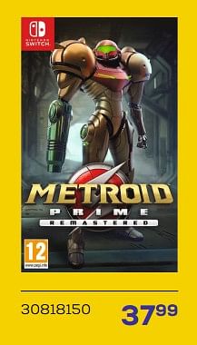 Aanbiedingen Metroid prime - Nintendo - Geldig van 21/03/2023 tot 22/04/2023 bij Supra Bazar