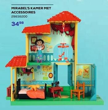 Aanbiedingen Mirabel’s kamer met accessoires - Disney - Geldig van 21/03/2023 tot 22/04/2023 bij Supra Bazar