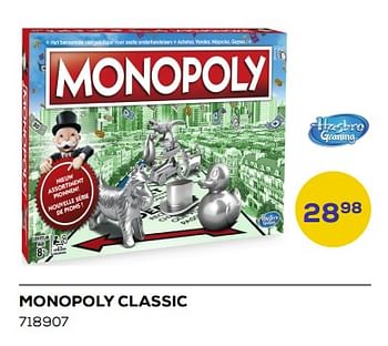 Aanbiedingen Monopoly classic - Hasbro - Geldig van 21/03/2023 tot 22/04/2023 bij Supra Bazar