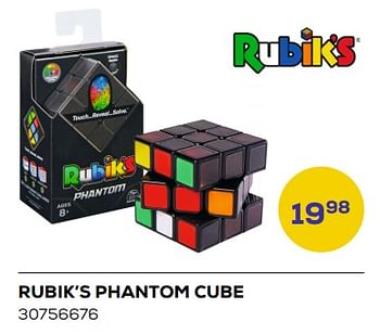 Aanbiedingen Rubik’s phantom cube - Spin Master - Geldig van 21/03/2023 tot 22/04/2023 bij Supra Bazar