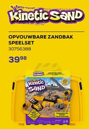Aanbiedingen Opvouwbare zandbak speelset - Spin Master - Geldig van 21/03/2023 tot 22/04/2023 bij Supra Bazar