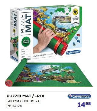 Aanbiedingen Puzzelmat - -rol - Clementoni - Geldig van 21/03/2023 tot 22/04/2023 bij Supra Bazar