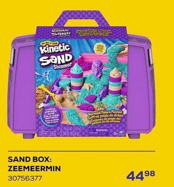 Aanbiedingen Sand box zeemeermin - Spin Master - Geldig van 21/03/2023 tot 22/04/2023 bij Supra Bazar