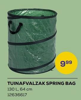 Aanbiedingen Tuinafvalzak spring bag - Huismerk - Supra Bazar - Geldig van 21/03/2023 tot 22/04/2023 bij Supra Bazar