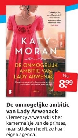Aanbiedingen De onmogelijke ambitie van lady arwenack - Huismerk - Boekenvoordeel - Geldig van 25/03/2023 tot 02/04/2023 bij Boekenvoordeel