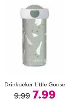 Aanbiedingen Drinkbeker little goose - Huismerk - Baby &amp; Tiener Megastore - Geldig van 26/03/2023 tot 02/04/2023 bij Baby & Tiener Megastore
