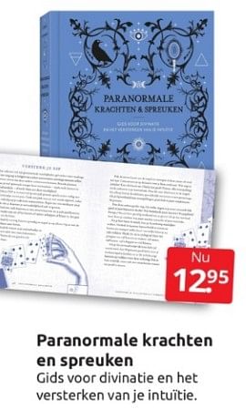 Aanbiedingen Paranormale krachten en spreuken - Huismerk - Boekenvoordeel - Geldig van 25/03/2023 tot 02/04/2023 bij Boekenvoordeel