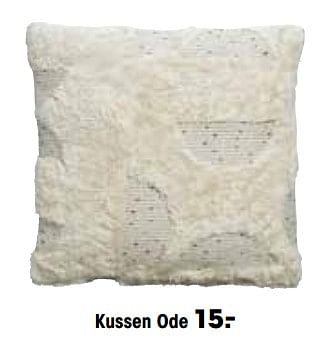 Aanbiedingen Kussen ode - Huismerk - Kwantum - Geldig van 29/03/2023 tot 16/07/2023 bij Kwantum