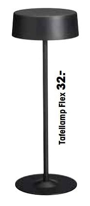 Aanbiedingen Tafellamp flex - Huismerk - Kwantum - Geldig van 29/03/2023 tot 16/07/2023 bij Kwantum