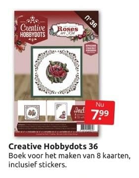 Aanbiedingen Creative hobbydots 36 - Huismerk - Boekenvoordeel - Geldig van 01/04/2023 tot 09/04/2023 bij Boekenvoordeel