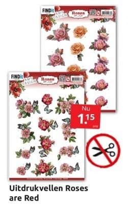 Aanbiedingen Uitdrukvellen roses are red - Huismerk - Boekenvoordeel - Geldig van 01/04/2023 tot 09/04/2023 bij Boekenvoordeel