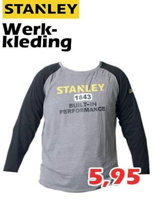 Aanbiedingen Werkkleding - Stanley - Geldig van 11/03/2023 tot 09/04/2023 bij Itek