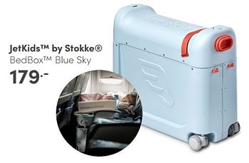 Aanbiedingen Jetkids by stokke bedbox blue sky - Stokke - Geldig van 09/04/2023 tot 15/04/2023 bij Baby & Tiener Megastore