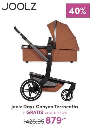Aanbiedingen Joolz day+ canyon terracotta - Joolz - Geldig van 09/04/2023 tot 15/04/2023 bij Baby & Tiener Megastore