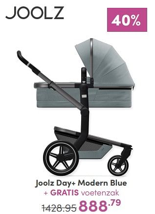 Aanbiedingen Joolz day+ modern blue - Joolz - Geldig van 09/04/2023 tot 15/04/2023 bij Baby & Tiener Megastore