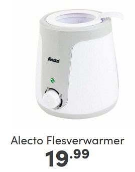 Aanbiedingen Alecto flesverwarmer - Alecto - Geldig van 09/04/2023 tot 15/04/2023 bij Baby & Tiener Megastore
