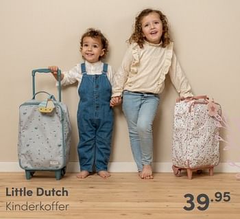 Aanbiedingen Little dutch kinderkoffer - Little Dutch - Geldig van 16/04/2023 tot 22/04/2023 bij Baby & Tiener Megastore