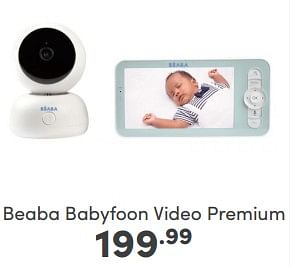 Aanbiedingen Beaba babyfoon video premium - Beaba - Geldig van 16/04/2023 tot 22/04/2023 bij Baby & Tiener Megastore