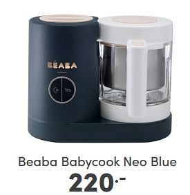 Aanbiedingen Beaba babycook neo blue - Beaba - Geldig van 16/04/2023 tot 22/04/2023 bij Baby & Tiener Megastore
