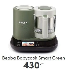 Aanbiedingen Beaba babycook smart green - Beaba - Geldig van 16/04/2023 tot 22/04/2023 bij Baby & Tiener Megastore