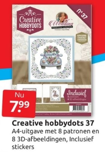 Aanbiedingen Creative hobbydots 37 - Huismerk - Boekenvoordeel - Geldig van 15/04/2023 tot 23/04/2023 bij Boekenvoordeel