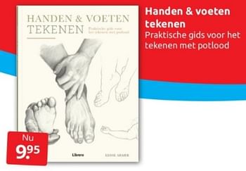 Aanbiedingen Handen + voeten tekenen - Huismerk - Boekenvoordeel - Geldig van 15/04/2023 tot 23/04/2023 bij Boekenvoordeel