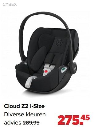 Aanbiedingen Cybex cloud z2 i-size - Cybex - Geldig van 03/04/2023 tot 29/04/2023 bij Baby-Dump
