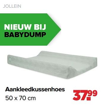 Aanbiedingen Jollein aankleedkussenhoes - Jollein - Geldig van 03/04/2023 tot 29/04/2023 bij Baby-Dump