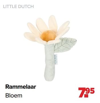 Aanbiedingen Little dutch rammelaar bloem - Little Dutch - Geldig van 03/04/2023 tot 29/04/2023 bij Baby-Dump