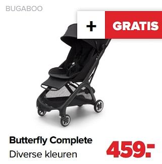 Aanbiedingen Bugaboo butterfly complete - Bugaboo - Geldig van 03/04/2023 tot 29/04/2023 bij Baby-Dump