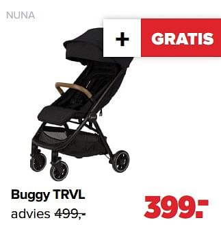 Aanbiedingen Nuna buggy trvl - Nuna - Geldig van 03/04/2023 tot 29/04/2023 bij Baby-Dump