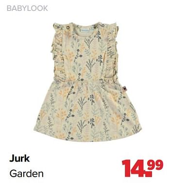 Aanbiedingen Babylook jurk garden - Baby look - Geldig van 03/04/2023 tot 29/04/2023 bij Baby-Dump
