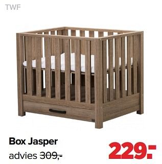 Aanbiedingen Twf box jasper - TWF - Geldig van 03/04/2023 tot 29/04/2023 bij Baby-Dump