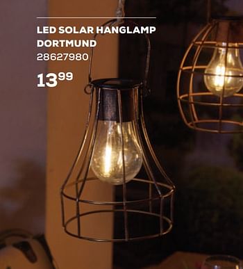 Aanbiedingen Led solar hanglamp dortmund - LuxForm - Geldig van 21/04/2023 tot 19/05/2023 bij Supra Bazar
