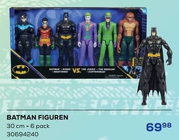 Aanbiedingen Batman figuren - Spin Master - Geldig van 21/04/2023 tot 19/05/2023 bij Supra Bazar