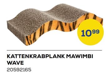 Aanbiedingen Kattenkrabplank mawimbi wave - Huismerk - Supra Bazar - Geldig van 21/04/2023 tot 19/05/2023 bij Supra Bazar