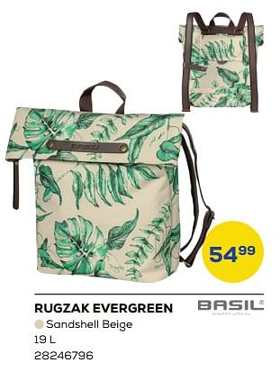 Aanbiedingen Rugzak evergreen - Basil - Geldig van 21/04/2023 tot 19/05/2023 bij Supra Bazar