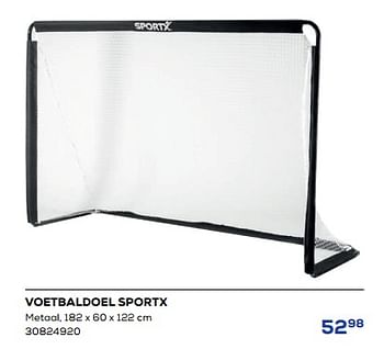 Aanbiedingen Voetbaldoel sportx - SportX - Geldig van 21/04/2023 tot 19/05/2023 bij Supra Bazar