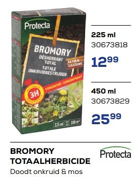 Aanbiedingen Bromory totaalherbicide - Protecta - Geldig van 21/04/2023 tot 19/05/2023 bij Supra Bazar