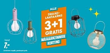 Aanbiedingen Draadlantaarns - Huismerk - Kwantum - Geldig van 24/04/2023 tot 10/05/2023 bij Kwantum